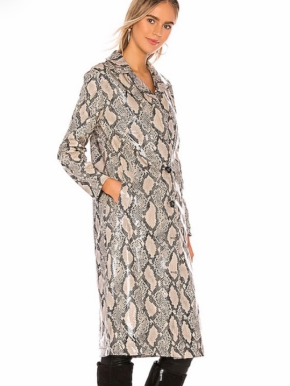 Apparis Zahra Python Jacket - Picture 2 of 11